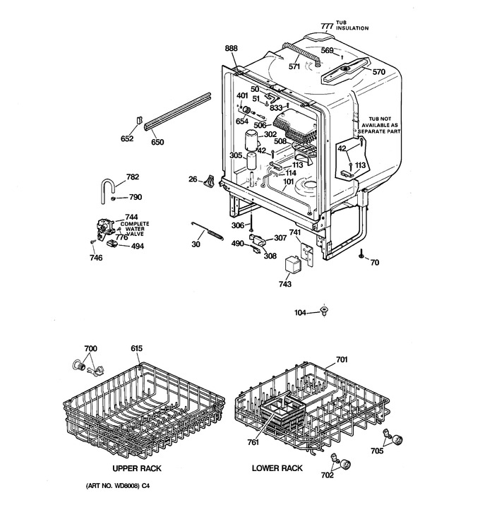Diagram for GSD900XX04BA