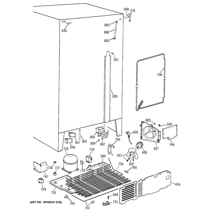 Diagram for CSK27PFXEWW