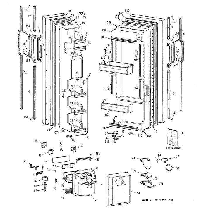 Diagram for CST25GRZAWW