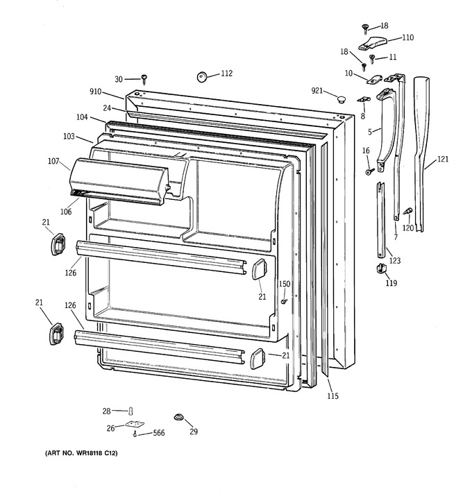 Diagram for MTX18GAZLRAA