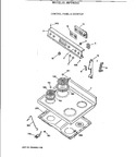 Diagram for 1 - Control Panel & Cooktop