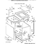 Diagram for 2 - Cabinet, Cover & Front Panel