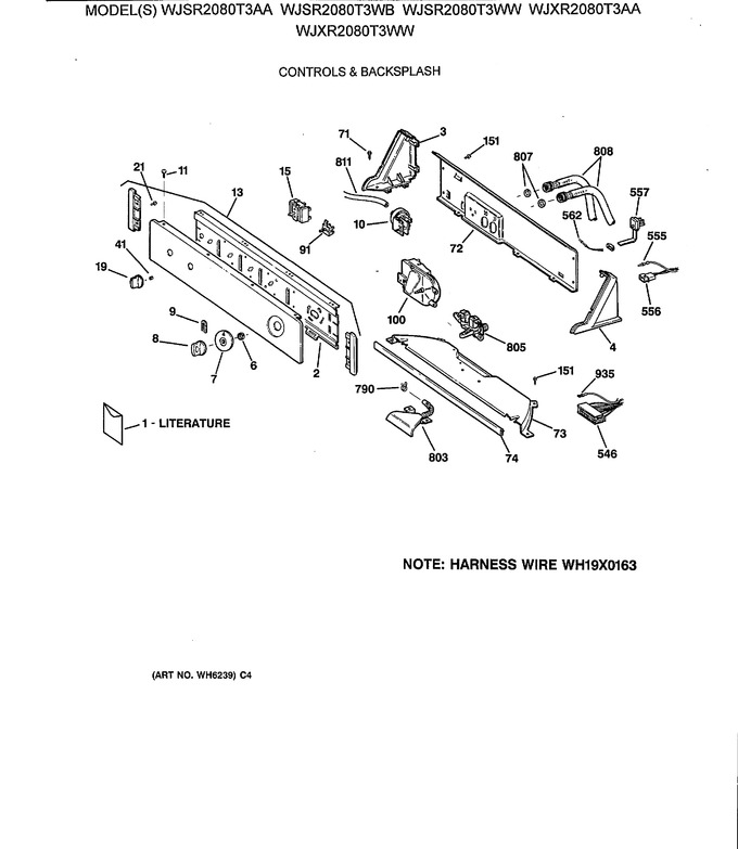 Diagram for WJXR2080T3WW