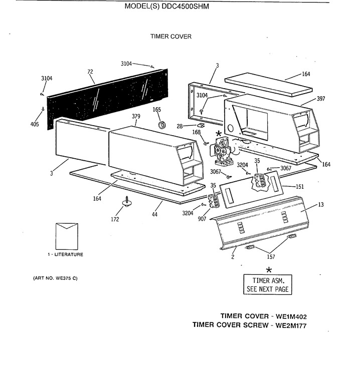 Diagram for DDC4500SHM