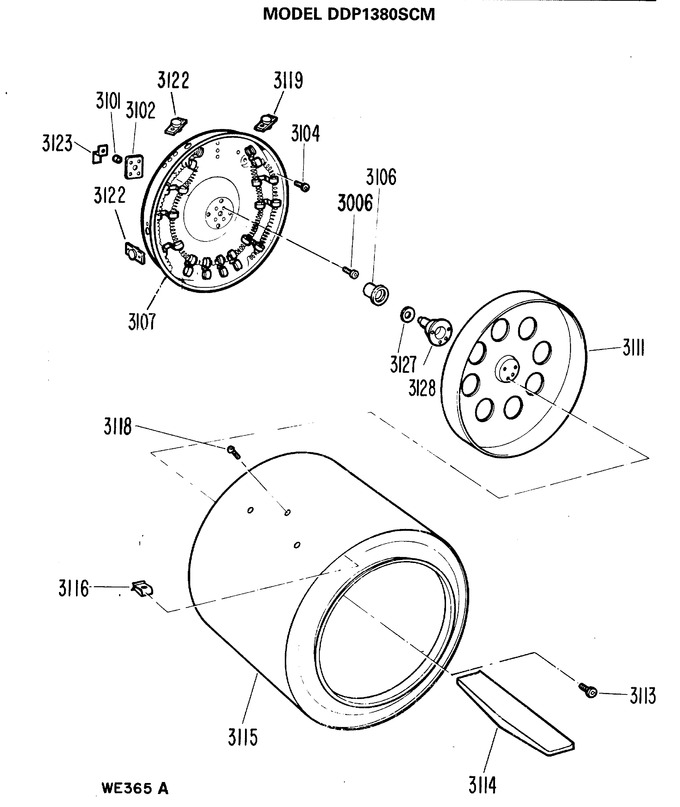 Diagram for DDP1380SCM