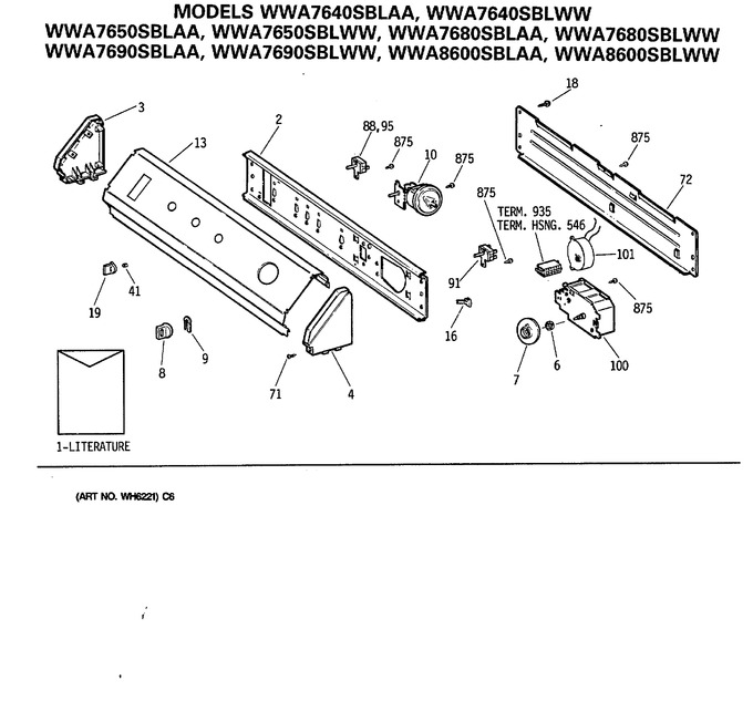 Diagram for WWA7690SBLAA