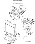 Diagram for 1 - Escutcheon & Door Assembly