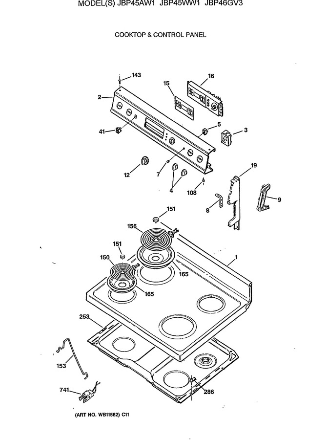 Diagram for JBP46GV3