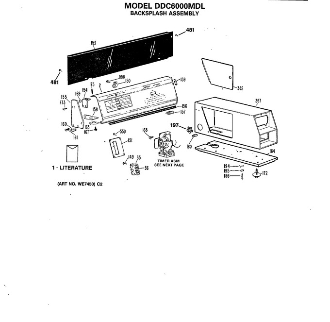 Diagram for DDC6000MDL