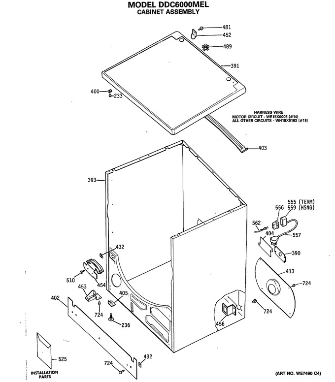 Diagram for DDC6000MEL