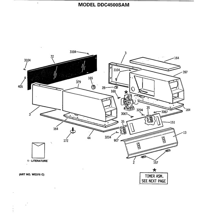 Diagram for DDC4500SAM
