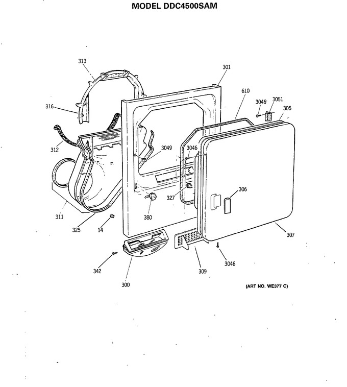 Diagram for DDC4500SAM