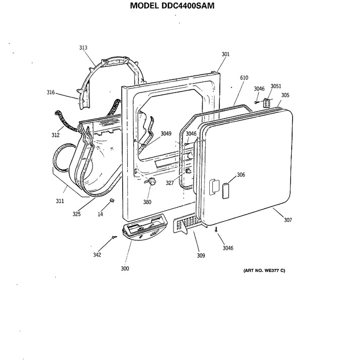 Diagram for DDC4400SAM