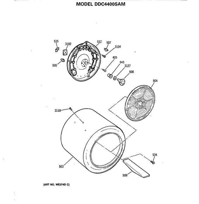 Diagram for DDC4400SAM