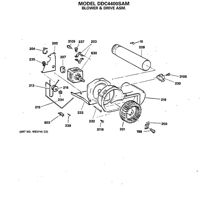 Diagram for DDC4400SAM