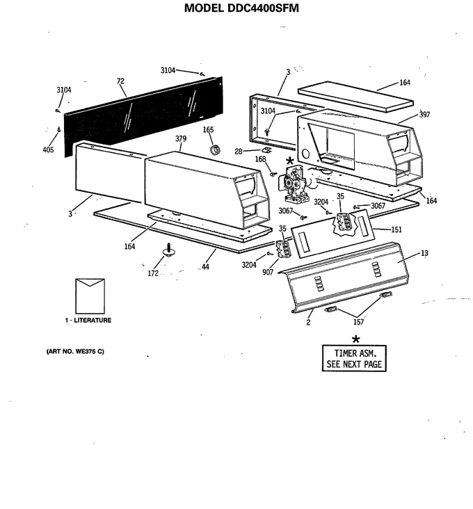 Diagram for DDC4400SFM
