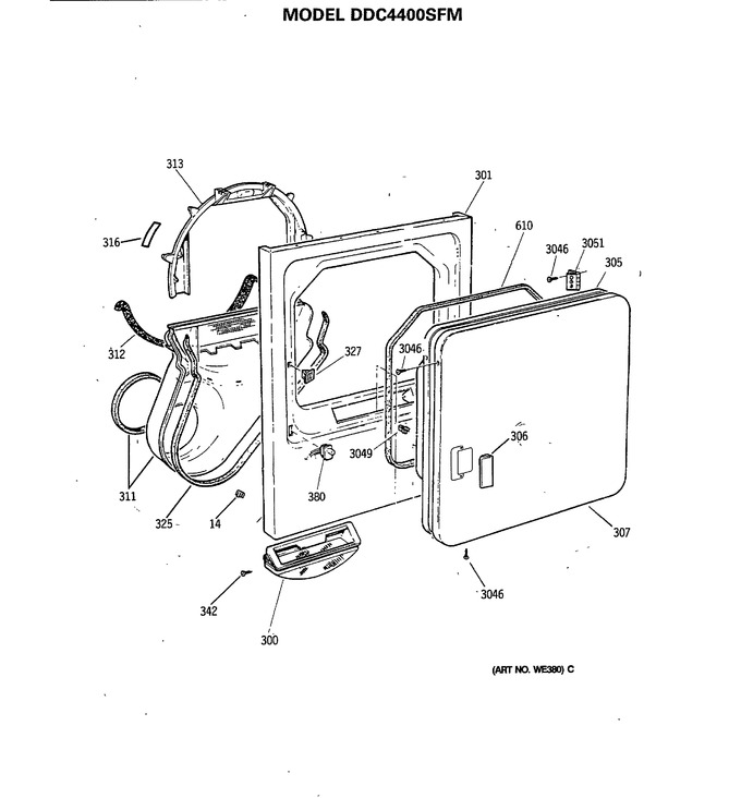 Diagram for DDC4400SFM