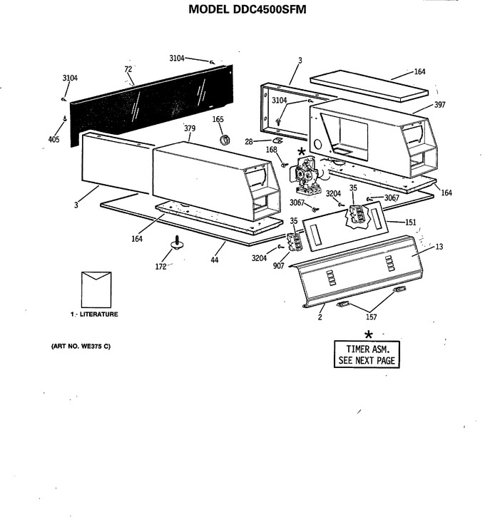 Diagram for DDC4500SFM