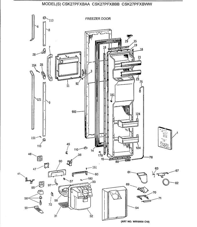 Diagram for CSK27PFXBAA