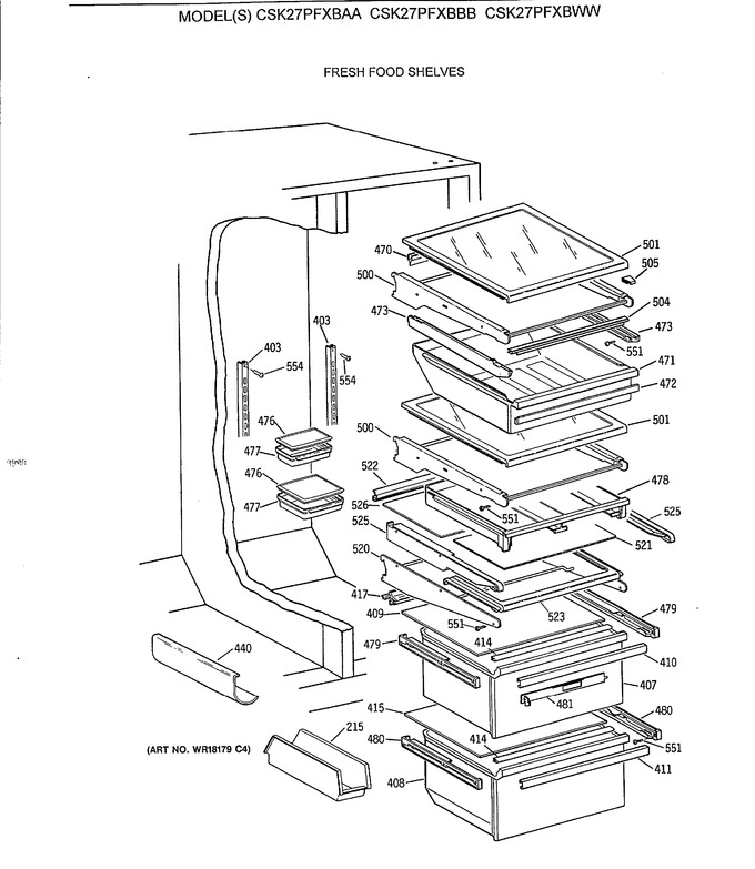Diagram for CSK27PFXBBB
