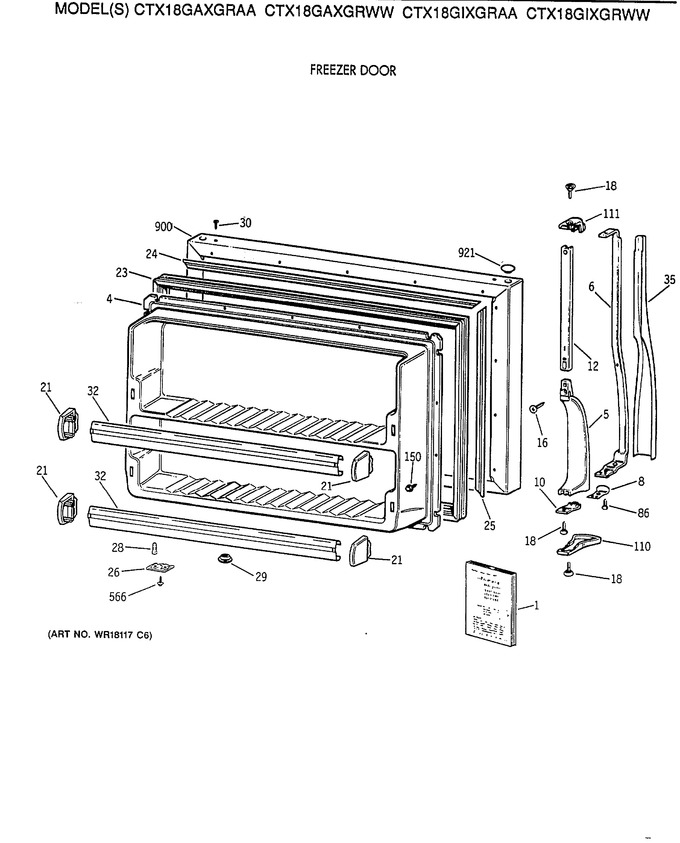 Diagram for CTX18GAXGRWW