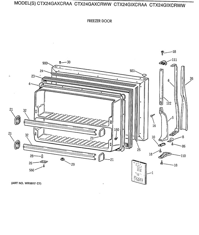 Diagram for CTX24GAXCRWW
