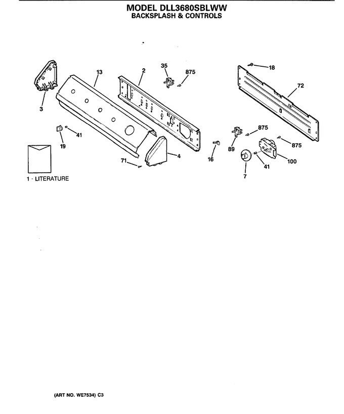 Diagram for DLL3680SBLWW