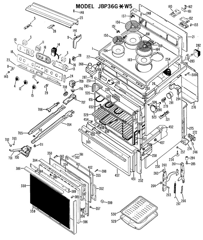 Diagram for JBP36G*W5