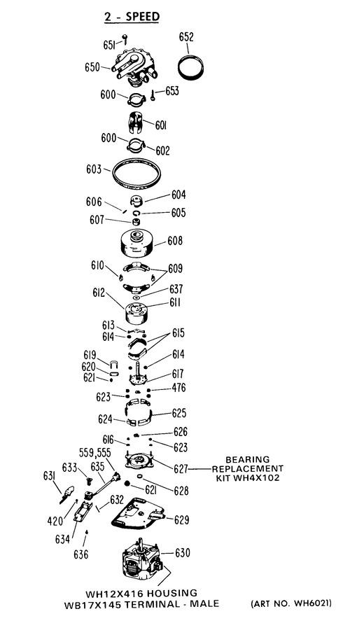Diagram for WWA8500GAL