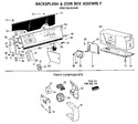 Diagram for 1 - Backsplash & Coin Box Assembly