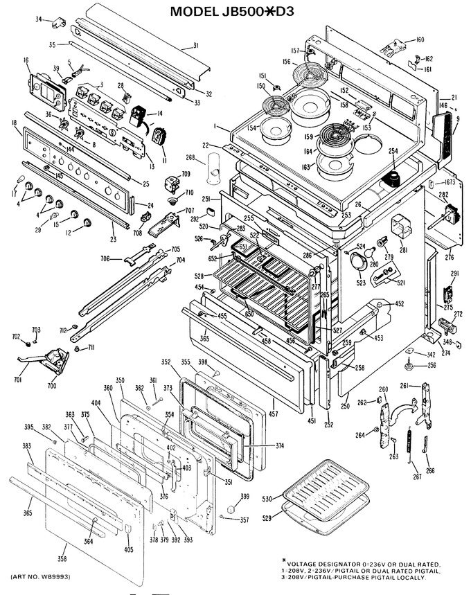Diagram for JB500*D3