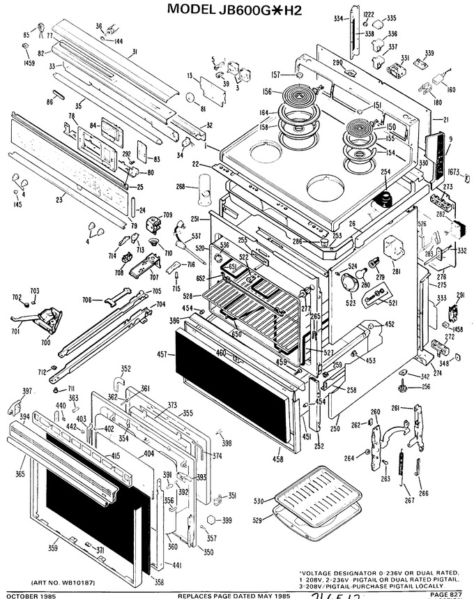 Diagram for JB600G*H2