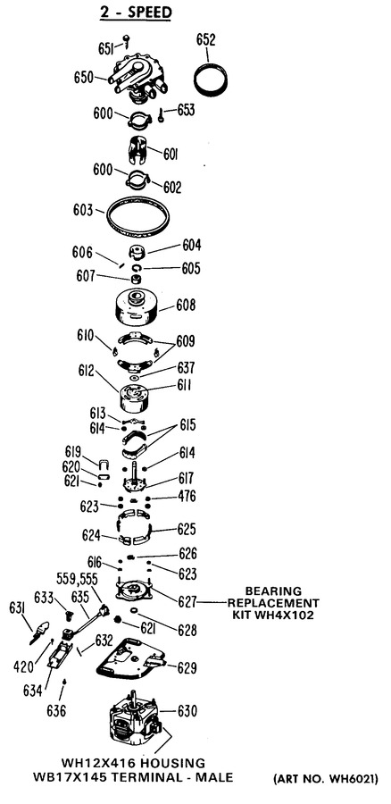 Diagram for WWA8350GAL