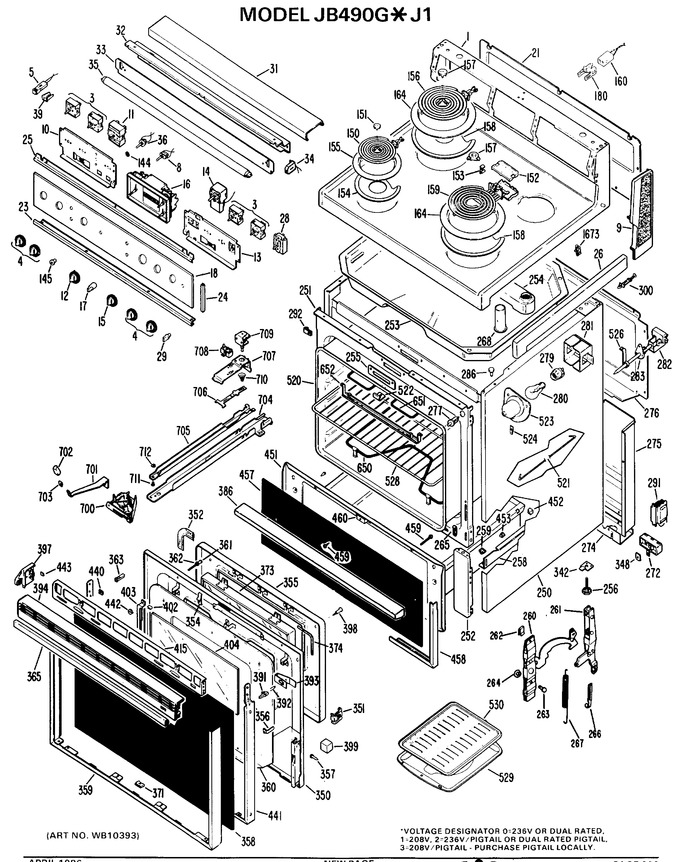 Diagram for JB490G*J1