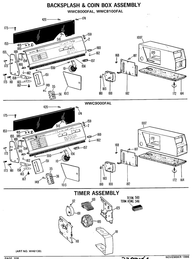 Diagram for WWC8100FAL