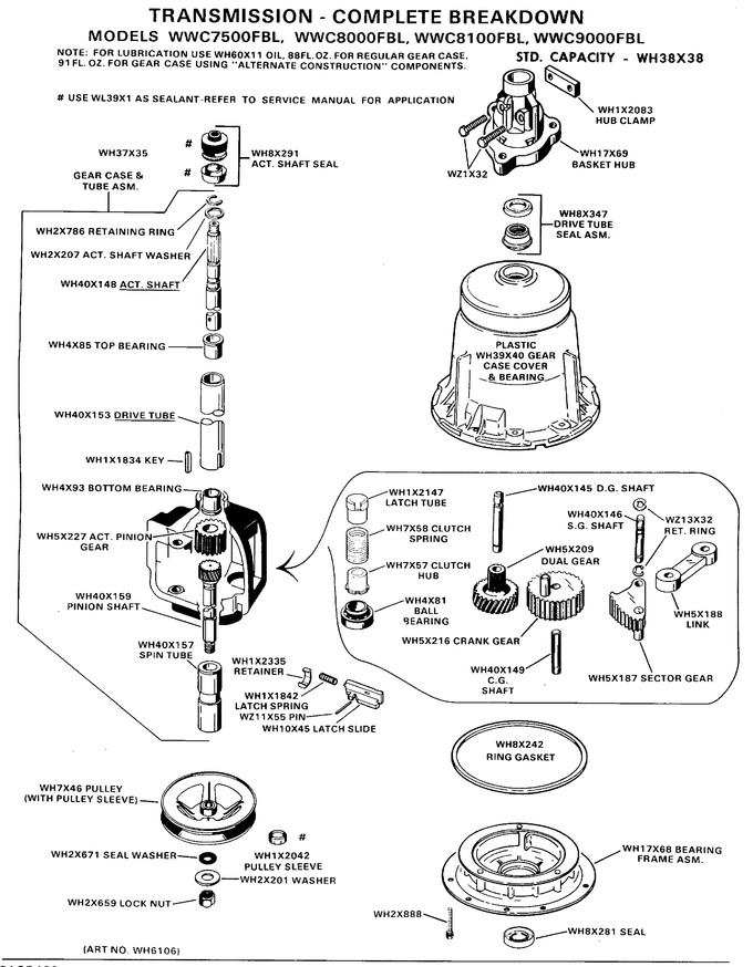 Diagram for WWC8100FBL