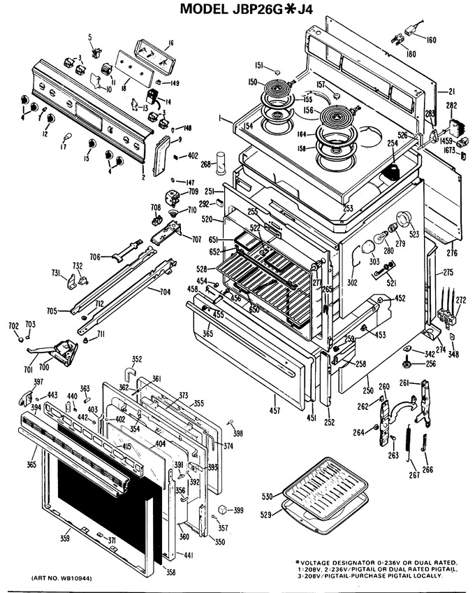 Diagram for JBP26G*J4