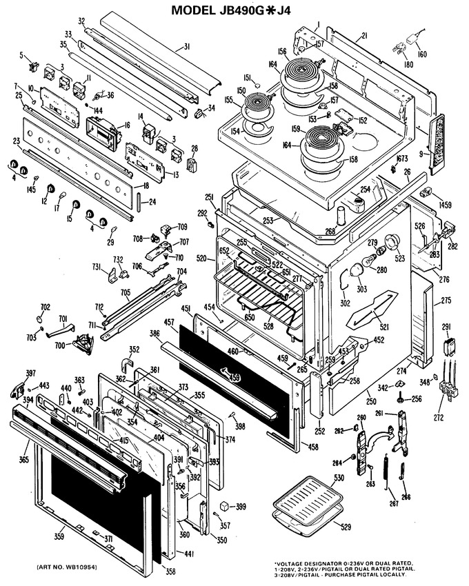 Diagram for JB490G*J4