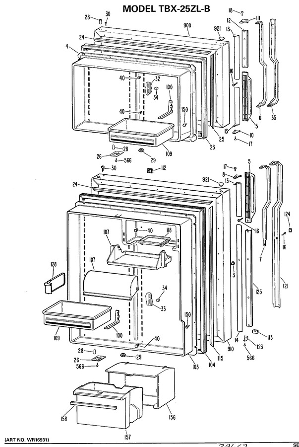 Diagram for TBX25ZLBR