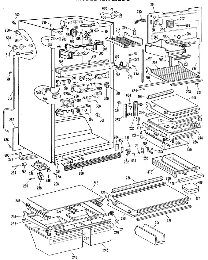 Diagram for TBX25ZLBR