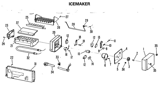 Diagram for TBXH25RMFRAD