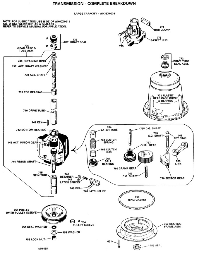 Diagram for WWA8307LAL