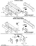 Diagram for 1 - Backsplash Assembly