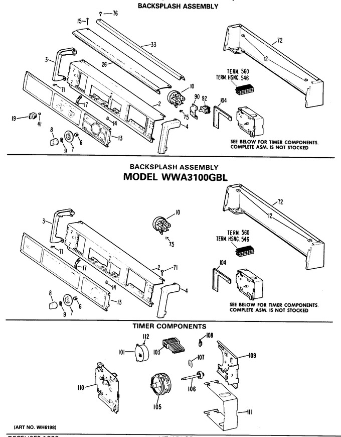 Diagram for WWA8300GBL