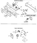 Diagram for 1 - Backsplash Assembly