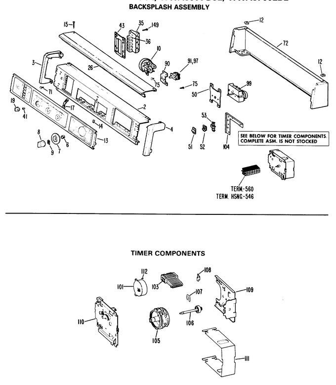 Diagram for WWA8500GCL