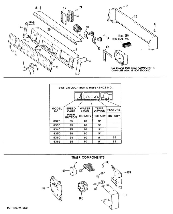 Diagram for WWA8340GBL