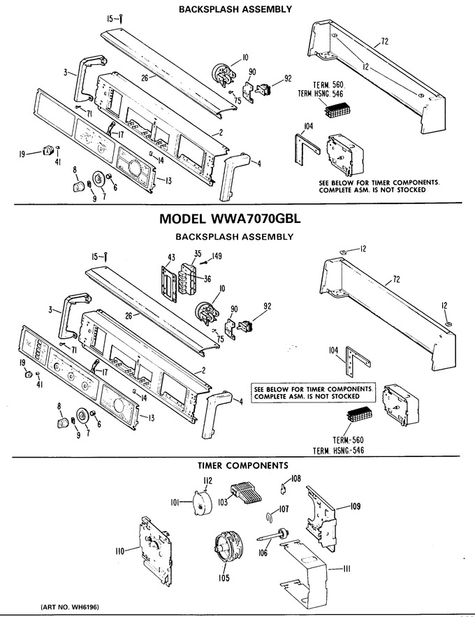 Diagram for WWA7070GBL