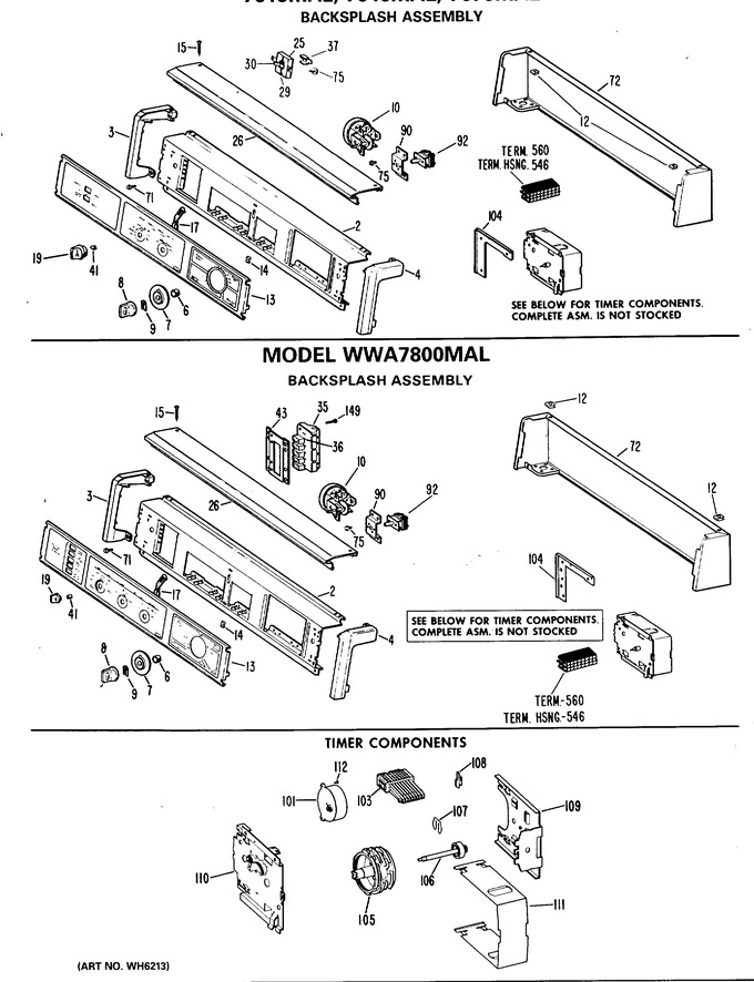 Diagram for WWA7646MAL