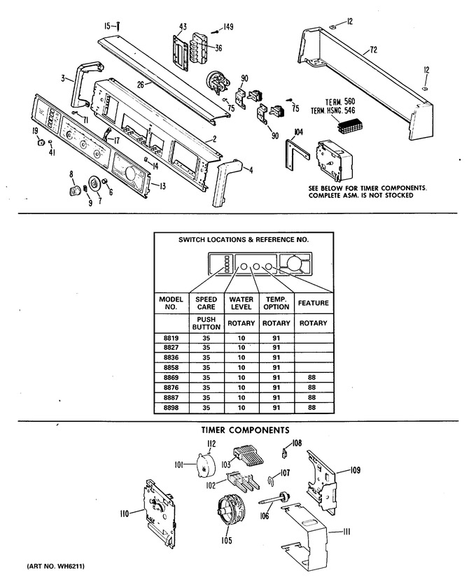 Diagram for WWA8887MAL